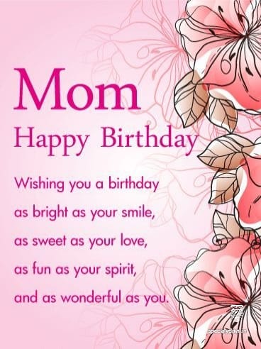 Birthday Wishes For Mom