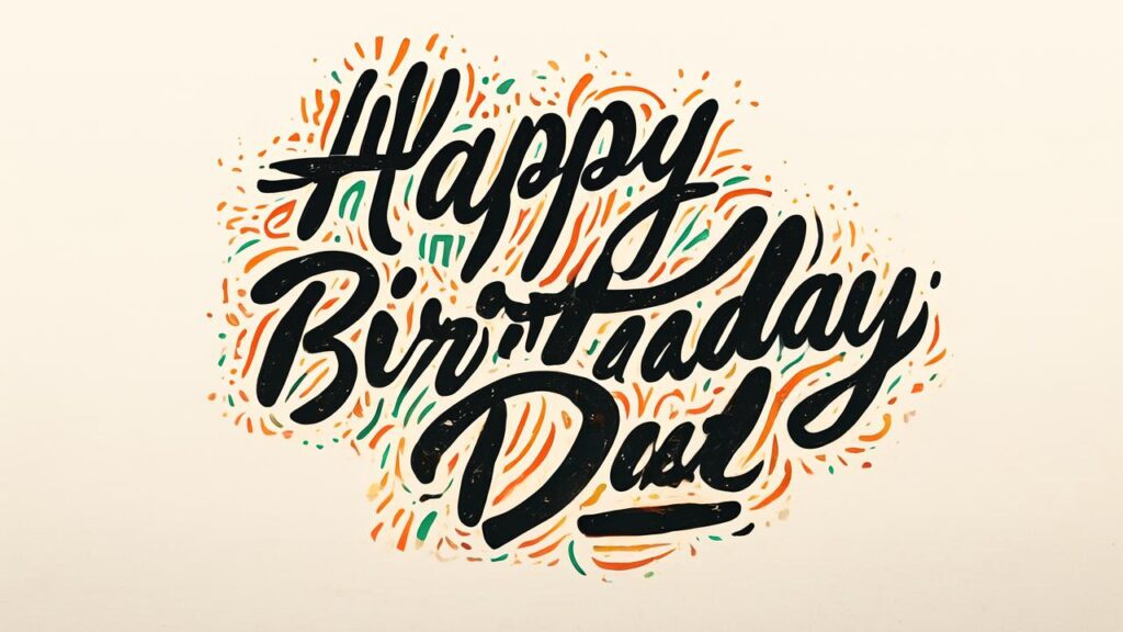 Happy Birthday papa in gujarati